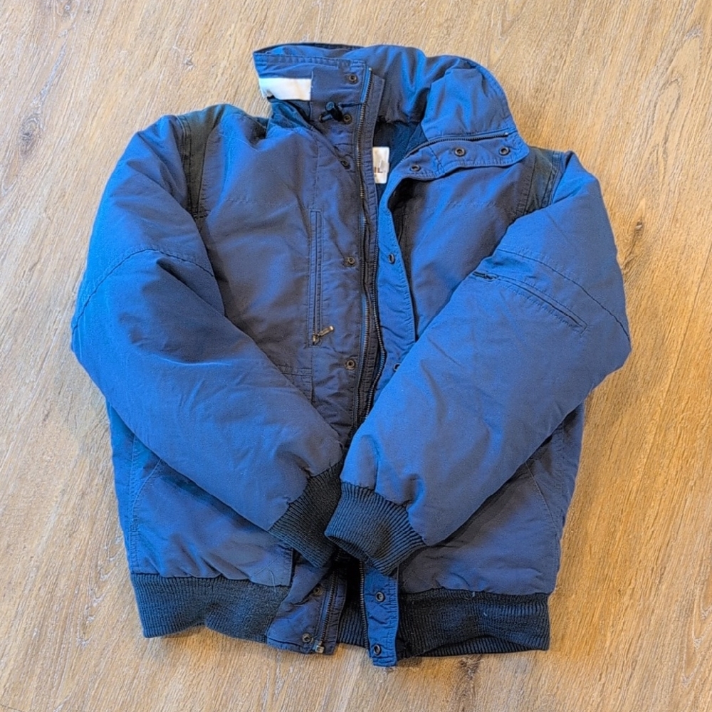 Pacific Trail Navy Blue Down Winter Jacket